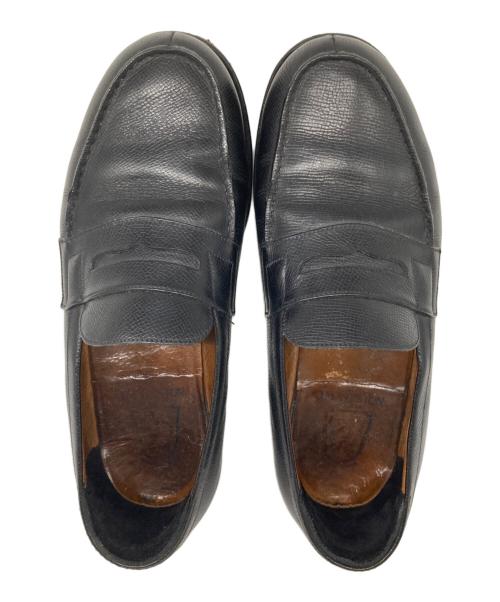 J.M.WESTON（ジェイエムウエストン）J.M.WESTON (ジェイエムウエストン) 180 SIGNATURE LOAFER シグネチャーローファー 旧ロゴ　41-431-199-11 ブラック サイズ:7Eの古着・服飾アイテム