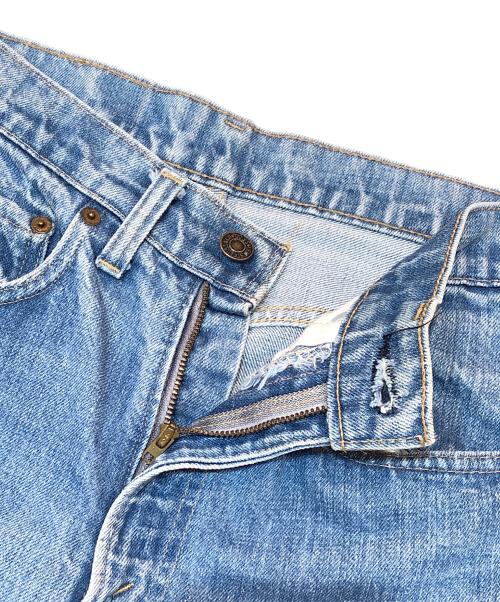 LEVI'S（リーバイス）LEVI'S (リーバイス) 【VINTAGE】66前期 70's 505-0217 テーパードデニムパンツ / 42TALON ボタン裏5　made in USA インディゴ サイズ:W28 L31の古着・服飾アイテム
