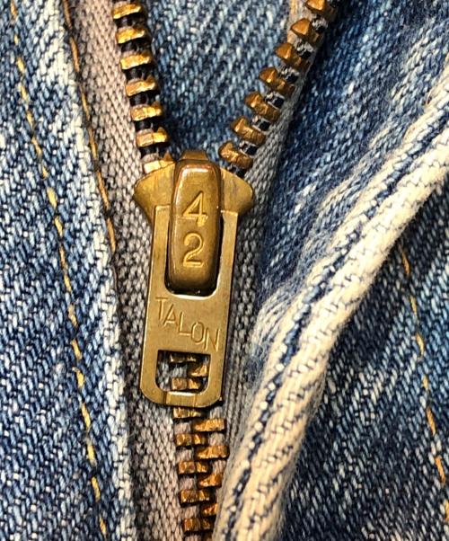 LEVI'S（リーバイス）LEVI'S (リーバイス) 【VINTAGE】66前期 70's 505-0217 テーパードデニムパンツ / 42TALON ボタン裏5　made in USA インディゴ サイズ:W28 L31の古着・服飾アイテム
