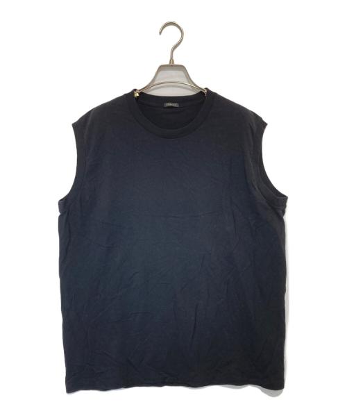 COMOLI（コモリ）COMOLI (コモリ) コットンジャージ ノースリーブ　B01-05011 ブラック サイズ:3の古着・服飾アイテム