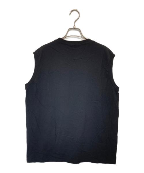 COMOLI（コモリ）COMOLI (コモリ) コットンジャージ ノースリーブ　B01-05011 ブラック サイズ:3の古着・服飾アイテム