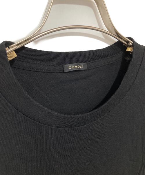 COMOLI（コモリ）COMOLI (コモリ) コットンジャージ ノースリーブ　B01-05011 ブラック サイズ:3の古着・服飾アイテム