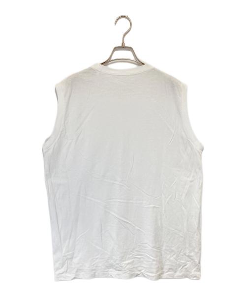 COMOLI（コモリ）COMOLI (コモリ) コットンジャージ ノースリーブ　Z01-05011 ホワイト サイズ:3の古着・服飾アイテム