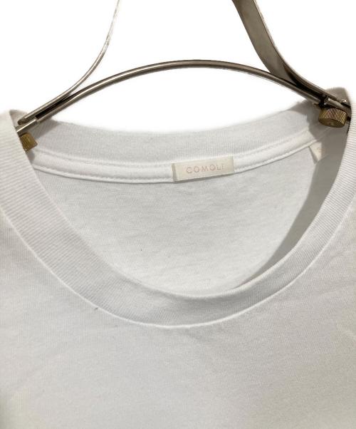 COMOLI（コモリ）COMOLI (コモリ) コットンジャージ ノースリーブ　Z01-05011 ホワイト サイズ:3の古着・服飾アイテム