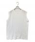 COMOLI（コモリ）の古着「コットンジャージ ノースリーブ　Z01-05011」｜ホワイト