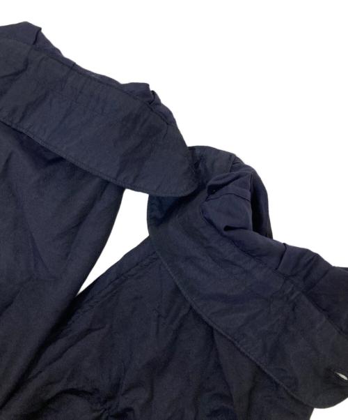 COMOLI（コモリ）COMOLI (コモリ) 23SS WOOL SILK PULLOVER SHIRT（ウールシルクプルオーバーシャツ）/ バンドカラープルオーバーシャツ　X01-02016 ネイビー サイズ:3の古着・服飾アイテム