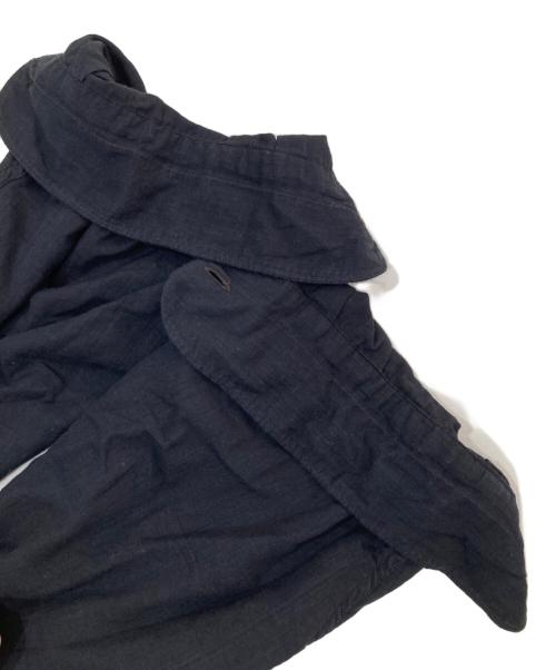 COMOLI（コモリ）COMOLI (コモリ) モスリンプルオーバーシャツ 25SS B01-02008 ブラック サイズ:3の古着・服飾アイテム