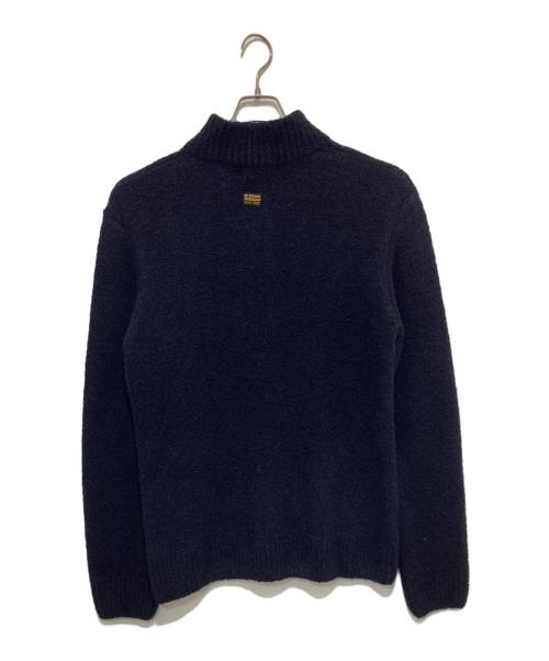 G-STAR RAW（ジースターロゥ）G-STAR RAW (ジースターロゥ) BOUCLE SKIPPER KNIT　ブークレースキッパーニット　D27112-E213 ネイビー サイズ:Mの古着・服飾アイテム
