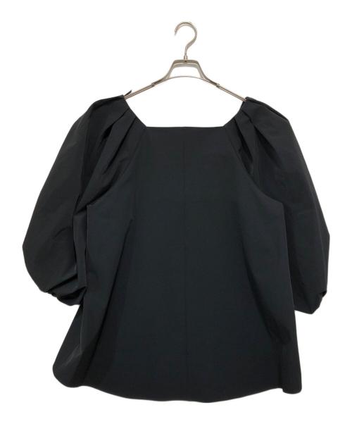 LE PHIL（ル フィル）LE PHIL (ル フィル) ドライストレッチペタルブラウス ネイビー サイズ:FREEの古着・服飾アイテム