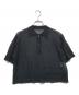 RIM.ARK（リムアーク）の古着「Mohair polo knit」｜ブラック