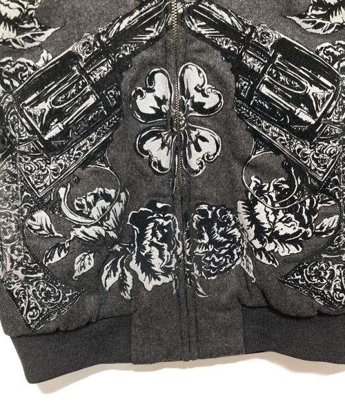 DOLCE & GABBANA（ドルチェ＆ガッバーナ）DOLCE & GABBANA (ドルチェ＆ガッバーナ) WOOL ZIP JACKET ウールジップジャケット　ブルゾン　Y2K　G9HB8T グレー サイズ:44の古着・服飾アイテム