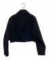 AURALEE (オーラリー) SPONGE WOOL MELTON SHORT BLOUSON　スポンジウールメルトンショートジャケット　短丈　クロップド　A24AB06SB ネイビー サイズ:1：30000円