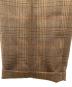 中古・古着 AURALEE (オーラリー) BLUEFACED WOOL CHECK SLACKS チェックスラックスパンツ　24AW　A24AP04CB ブラウン サイズ:1：20000円