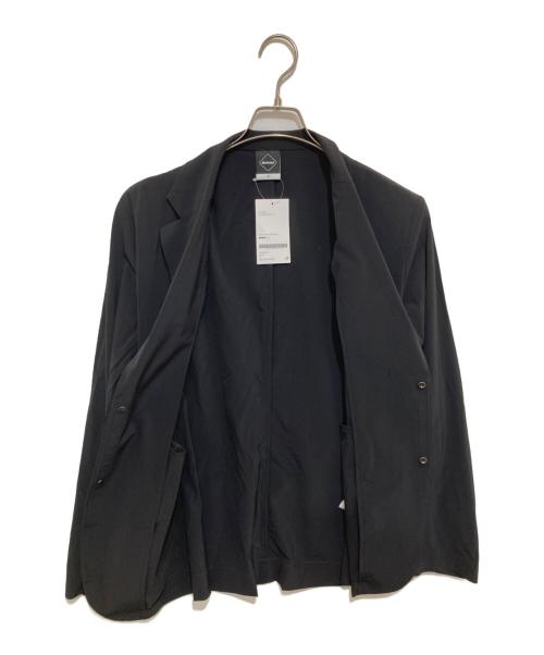 F.C.Real Bristol（エフシーレアルブリストル）F.C.Real Bristol (エフシーレアルブリストル) TECH TEAM BLAZER　テックチームブレザー　ナイロンジャケット　ワンポイントロゴ　FCRB-250066 ブラック サイズ:Sの古着・服飾アイテム