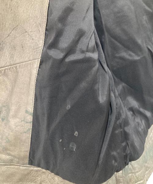 BELSTAFF（ベルスタッフ）BELSTAFF (ベルスタッフ) レザージャケット　ダブルライダースジャケット　LEATHER RAISERS JACKET イタリア製 シルバー サイズ:42の古着・服飾アイテム