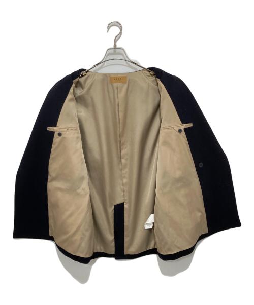 Ameri（アメリ）Ameri (アメリ) UND EMBELLISH PAPA JACKET（ウント エンベリッシュ パパジャケット）/ ダブルブレスト テーラードジャケット 紺ブレ　02320620370 ネイビー サイズ:Sの古着・服飾アイテム