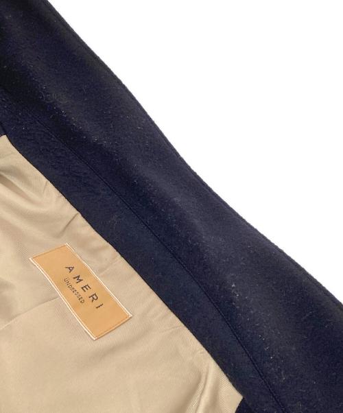 Ameri（アメリ）Ameri (アメリ) UND EMBELLISH PAPA JACKET（ウント エンベリッシュ パパジャケット）/ ダブルブレスト テーラードジャケット 紺ブレ　02320620370 ネイビー サイズ:Sの古着・服飾アイテム