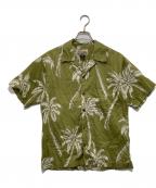 patalohaパタロハ）の古着「アロハシャツ」｜グリーン