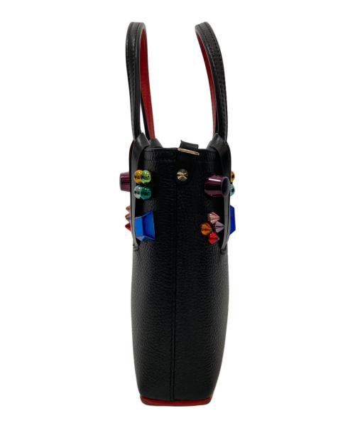 Christian Louboutin（クリスチャン・ルブタン）Christian Louboutin (クリスチャン・ルブタン) Cabata N/S Mini（カバタ N/Sミニ）　1225348 / 2WAYミニショルダーバッグ ブラックの古着・服飾アイテム
