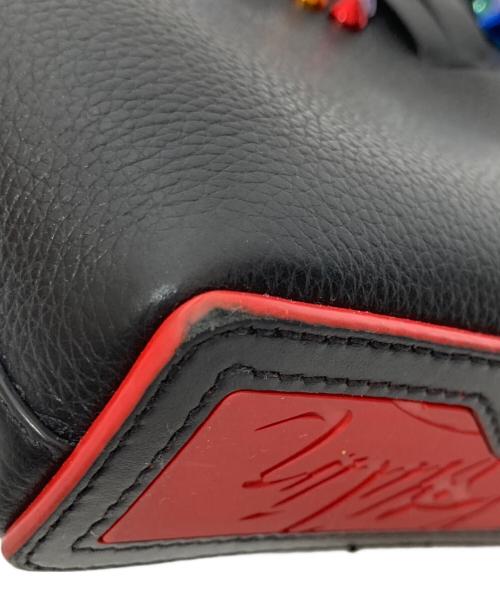 Christian Louboutin（クリスチャン・ルブタン）Christian Louboutin (クリスチャン・ルブタン) Cabata N/S Mini（カバタ N/Sミニ）　1225348 / 2WAYミニショルダーバッグ ブラックの古着・服飾アイテム