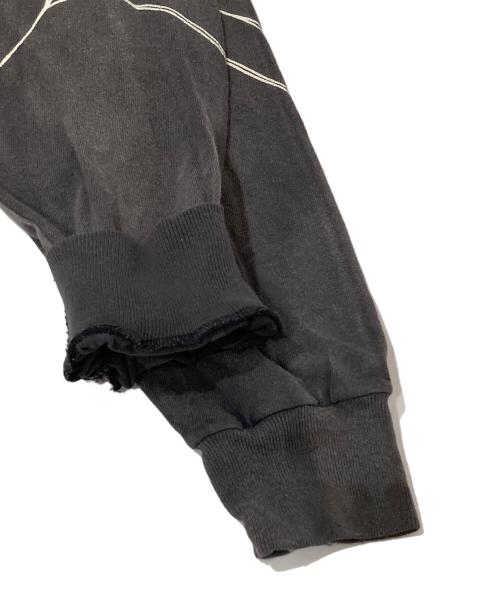 SAINT MICHAEL（セントマイケル）SAINT MICHAEL (セントマイケル) INSANITY ML LS TEE　インサニティMLSLティー　ロゴプリント　25SS　SM-HR8-0000-C41 ブラック サイズ:Mの古着・服飾アイテム