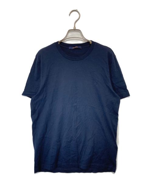 LOUIS VUITTON（ルイ ヴィトン）LOUIS VUITTON (ルイ ヴィトン) LVロゴ Tシャツ　RM211Q JC8 HAY50W ネイビー サイズ:Mの古着・服飾アイテム