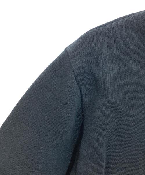 MONCLER（モンクレール）MONCLER (モンクレール) FRAGMENT (フラッグメント) Sweat pullover foodie バックプリントスウェットプルオーバーパーカー　ENIUS7　I209U8G00007 M2372 ブラック サイズ:Mの古着・服飾アイテム