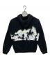 MONCLER (モンクレール) FRAGMENT (フラッグメント) Sweat pullover foodie バックプリントスウェットプルオーバーパーカー　ENIUS7　I209U8G00007 M2372 ブラック サイズ:M：30000円
