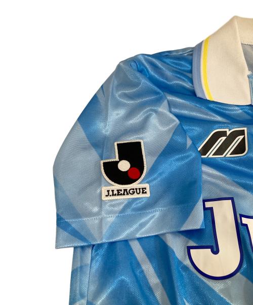 MIZUNO（ミズノ）MIZUNO (ミズノ) 90's ゲームシャツ　Jリーグ　ジュビロ磐田 初期ユニファーム スカイブルー サイズ:Lの古着・服飾アイテム
