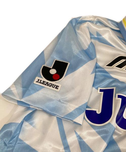 MIZUNO（ミズノ）MIZUNO (ミズノ) 90's ゲームシャツ　Jリーグ　ジュビロ磐田 初期ユニフォーム スカイブルー サイズ:Lの古着・服飾アイテム