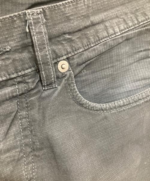 STONE ISLAND（ストーンアイランド）STONE ISLAND (ストーンアイランド) 5 pocket pants TYPE:RE 5ポケットパンツ ボタンフライ　コットンパンツ ブラック サイズ:表記なしの古着・服飾アイテム