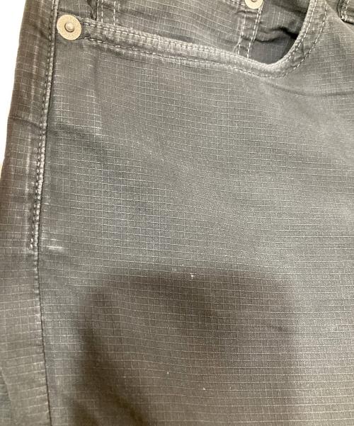 STONE ISLAND（ストーンアイランド）STONE ISLAND (ストーンアイランド) 5 pocket pants TYPE:RE 5ポケットパンツ ボタンフライ　コットンパンツ ブラック サイズ:表記なしの古着・服飾アイテム