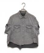 sacaiサカイ）の古着「Denim Shirt デニムシャツ　23-06484」｜グレー