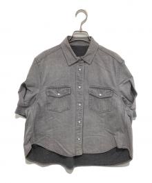 sacai（サカイ）の古着「Denim Shirt デニムシャツ　23-06484」｜グレー