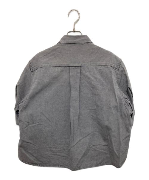 sacai（サカイ）sacai (サカイ) Denim Shirt デニムシャツ　23-06484 グレー サイズ:2の古着・服飾アイテム