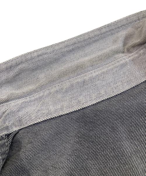 sacai（サカイ）sacai (サカイ) Denim Shirt デニムシャツ　23-06484 グレー サイズ:2の古着・服飾アイテム