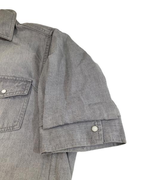 sacai（サカイ）sacai (サカイ) Denim Shirt デニムシャツ　23-06484 グレー サイズ:2の古着・服飾アイテム