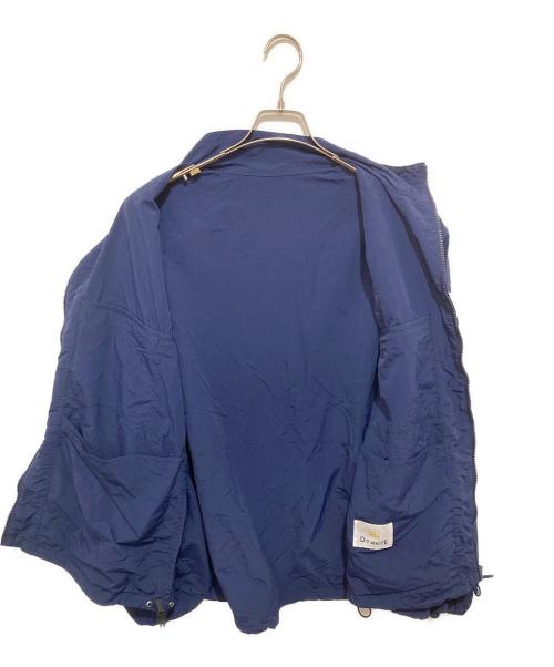 D.C.WHITE（ディーシーホワイト）D.C.WHITE (ディーシーホワイト) Training Top　トレーニングトップ　バイカラーナイロンジャケット ネイビー サイズ:Lの古着・服飾アイテム