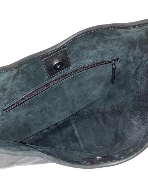 Yves Saint Laurent（イヴサンローラン）Yves Saint Laurent (イヴサンローラン) MOMBASA（モンバサ）Tom Ford期 95361 / レザーメタルハンドバッグ バッグ ブラックの古着・服飾アイテム