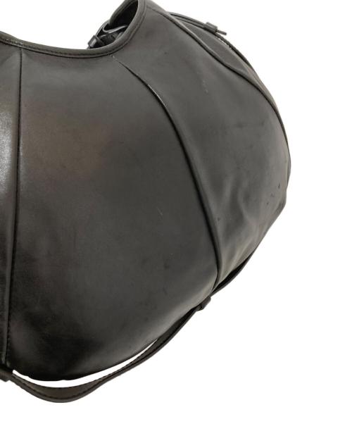 Yves Saint Laurent（イヴサンローラン）Yves Saint Laurent (イヴサンローラン) MOMBASA（モンバサ）Tom Ford期 95361 / レザーメタルハンドバッグ バッグ ブラックの古着・服飾アイテム