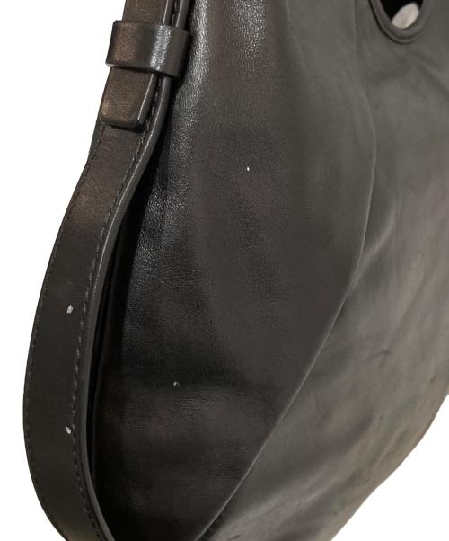 Yves Saint Laurent（イヴサンローラン）Yves Saint Laurent (イヴサンローラン) MOMBASA（モンバサ）Tom Ford期 95361 / レザーメタルハンドバッグ バッグ ブラックの古着・服飾アイテム