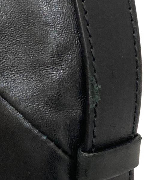 Yves Saint Laurent（イヴサンローラン）Yves Saint Laurent (イヴサンローラン) MOMBASA（モンバサ）Tom Ford期 95361 / レザーメタルハンドバッグ バッグ ブラックの古着・服飾アイテム