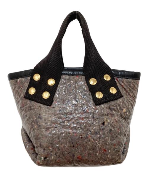 sacai（サカイ）sacai (サカイ) sound proof tote Small（サウンドプルーフ トート スモール）　21SS 本店限定 / ミニトートバッグ グレーの古着・服飾アイテム