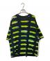 DRIES VAN NOTEN（ドリスヴァンノッテン）の古着「Len Lye コットン プリント クルーネック カットソー」｜ブラック