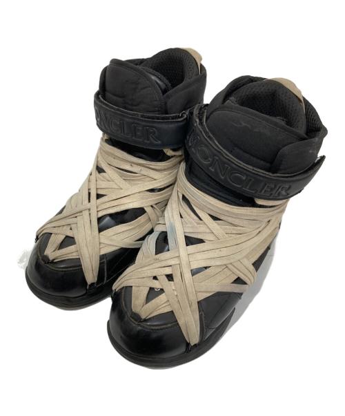 MONCLER（モンクレール）MONCLER (モンクレール) RICK OWENS (リックオウエンス) AMBER SNOW BOOTS（アンバースノーブーツ） ブラック サイズ:42の古着・服飾アイテム
