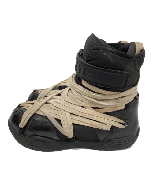 MONCLER（モンクレール）MONCLER (モンクレール) RICK OWENS (リックオウエンス) AMBER SNOW BOOTS（アンバースノーブーツ） ブラック サイズ:42の古着・服飾アイテム