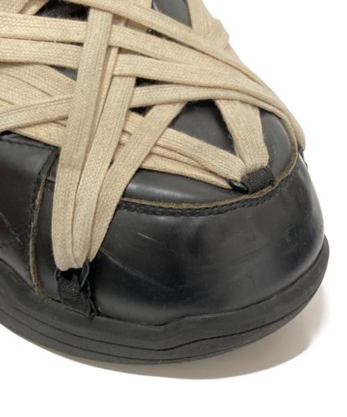 MONCLER（モンクレール）MONCLER (モンクレール) RICK OWENS (リックオウエンス) AMBER SNOW BOOTS（アンバースノーブーツ） ブラック サイズ:42の古着・服飾アイテム