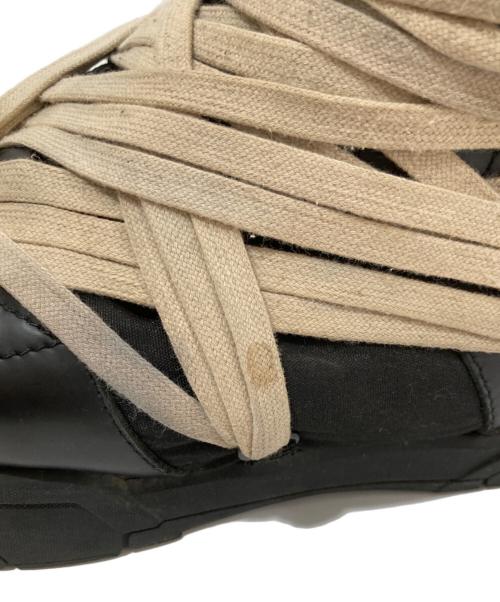 MONCLER（モンクレール）MONCLER (モンクレール) RICK OWENS (リックオウエンス) AMBER SNOW BOOTS（アンバースノーブーツ） ブラック サイズ:42の古着・服飾アイテム