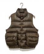DAIWA PIER39ダイワ ピア39）の古着「TECH BACKPACKER DOWN VEST（テック バックパッカー ダウンベスト）BW-24023W」｜ブラウン