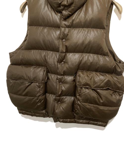 DAIWA PIER39（ダイワ ピア39）DAIWA PIER39 (ダイワ ピア39) TECH BACKPACKER DOWN VEST（テック バックパッカー ダウンベスト）BW-24023W ブラウン サイズ:Lの古着・服飾アイテム